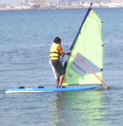 Campo di windsurf Spagna