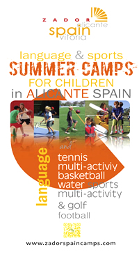 Summer Camps for Children Alicante Spain 2015