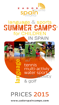 2015 prices Summer Camps Children Spain